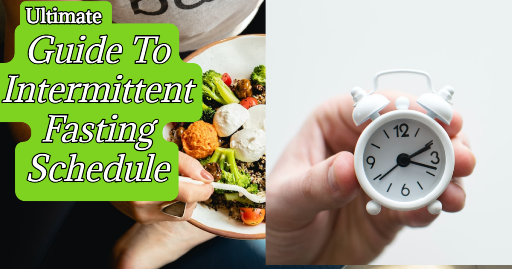 intermittent fasting schedule