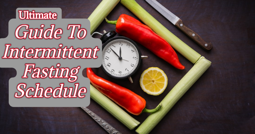 intermittent fasting schedule