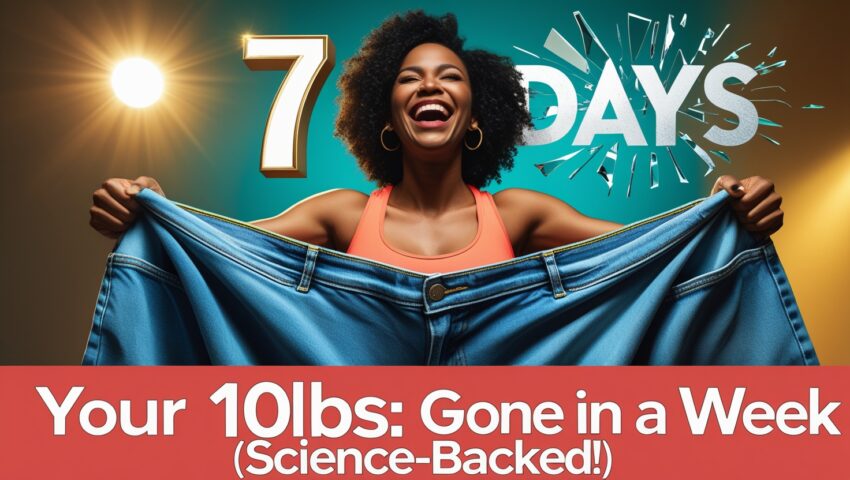 how to drop 10 pounds in a week